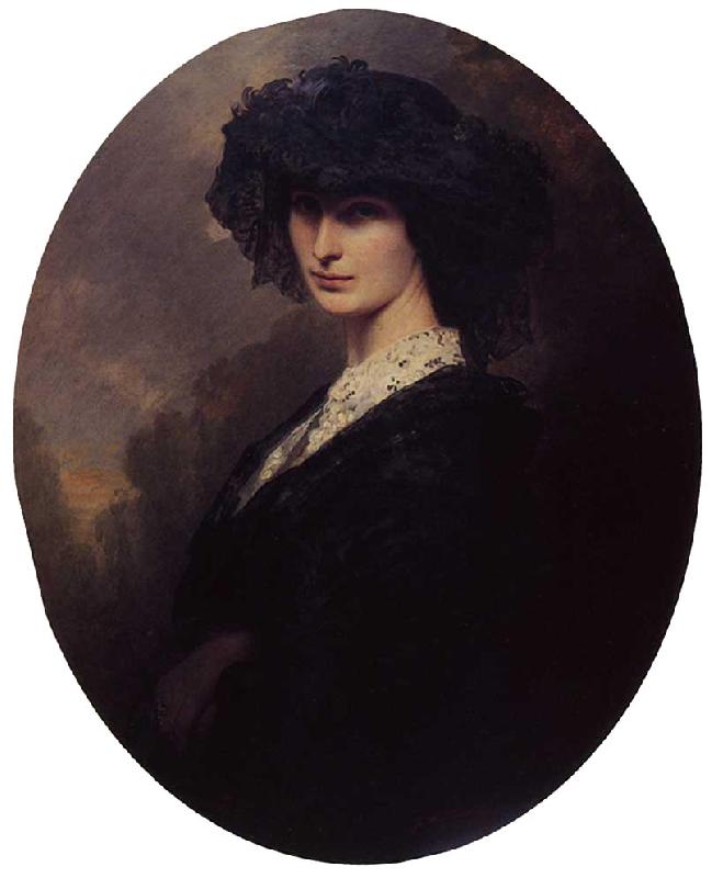 Franz Xaver Winterhalter Jadwiga Potocka, Countess Branicka oil painting picture